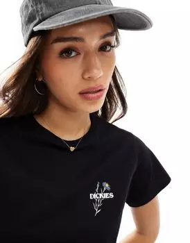 Черная футболка с короткими рукавами Dickies Herndon