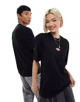 Черная футболка с короткими рукавами и логотипом в центре Dickies Maple Valley, эксклюзивно для ASOS