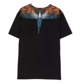 Черная футболка с короткими рукавами Icon Wings COUNTY OF MILAN, черный