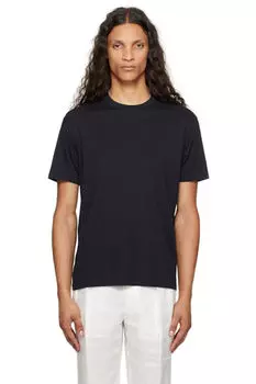 Черная футболка с круглым вырезом TOM FORD