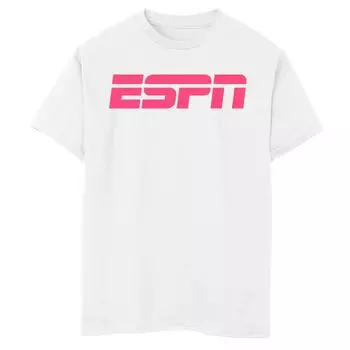 Черная футболка с логотипом ESPN для мальчиков 8–20 лет Licensed Character