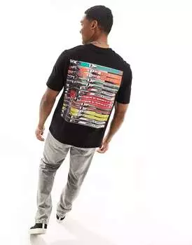 Черная футболка с логотипом Lyle & Scott