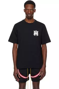 Черная футболка с логотипом MA Core AMIRI