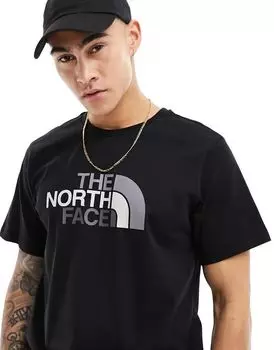 Черная футболка с логотипом The North Face Easy