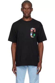 Черная футболка с надписью «Машина 89» Carhartt Work In Progress