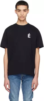 Черная футболка с нашивкой «Чудо» tudes