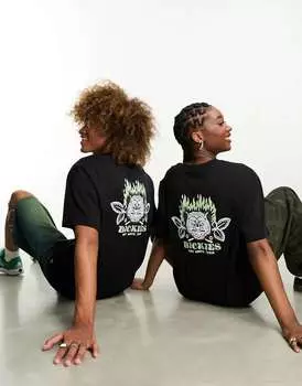 Черная футболка с принтом на спине Dickies rich Creek Tiger