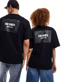 Черная футболка с принтом на спине Dickies Max Meadows