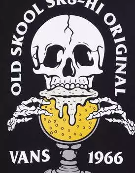 Черная футболка с принтом на спине Vans Lift Em