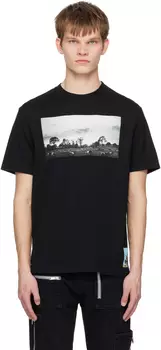 Черная футболка с рисунком Undercover