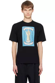 Черная футболка с рисунком UNDERCOVER