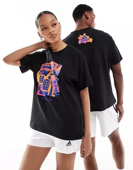 Черная футболка с силуэтом adidas Performance Berlin
