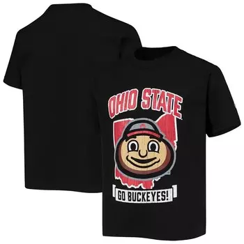 Черная футболка с символом «Чемпион штата Огайо» Buckeyes Strong Champion, цвет Osu Black