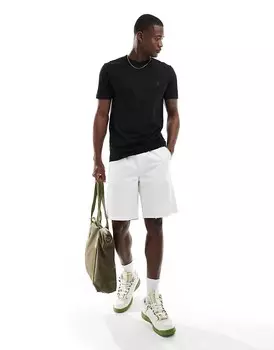 Черная футболка с v-образным вырезом French Connection