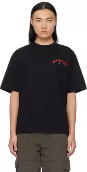 Черная футболка со звездной стрелой Off-White