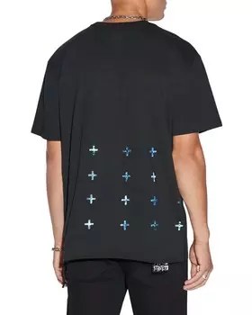 Черная футболка Space Palm Biggie KSUBI