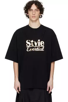 Черная футболка «Стиль» ABRA