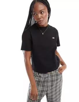 Черная футболка свободного кроя Dickies Oakport