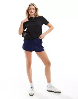 Черная футболка свободного кроя Pieces