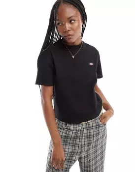 Черная футболка свободного кроя с короткими рукавами Dickies Oakport