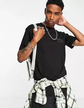 Черная футболка свободного кроя с надписью Carhartt WIP American Script