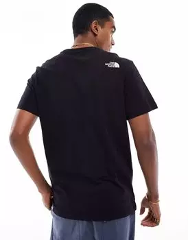 Черная футболка The North Face Simple Dome