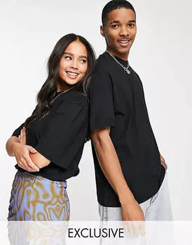 Черная футболка унисекс COLLUSION