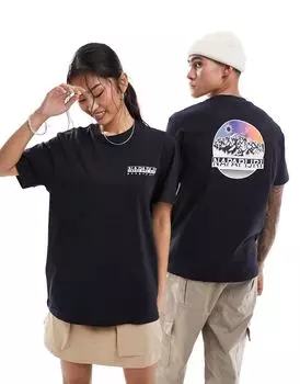 Черная футболка унисекс Lahni от Napapijri