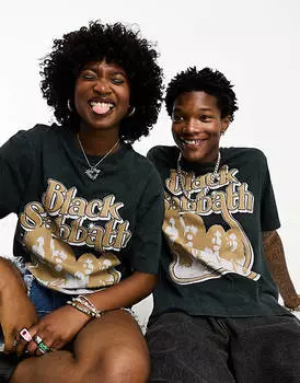 Черная футболка унисекс License Black Sabbath COLLUSION