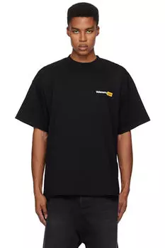 Черная футболка «Vetements.com»