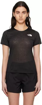 Черная футболка восхода солнца The North Face