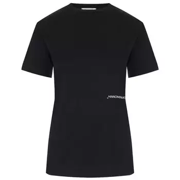 Черная хлопковая футболка HINNOMINATE, черный