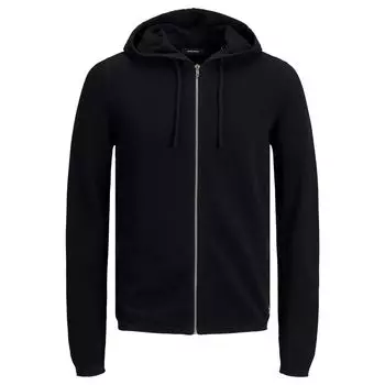 Черная хлопковая футболка Jack & Jones