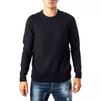 Черная хлопковая футболка Jack & Jones