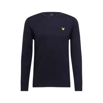 Черная хлопковая футболка Lyle & Scott