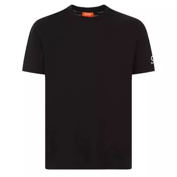 Черная хлопковая футболка Suns