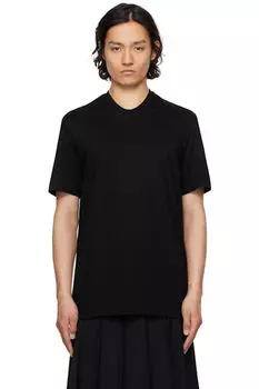 Черная хлопковая футболка SZ Jersey Julius