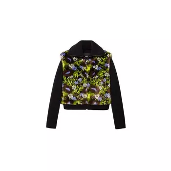 Черная хлопковая куртка Desigual