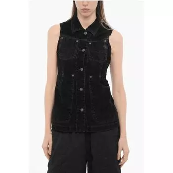 Черная хлопковая рубашка Diesel, Black