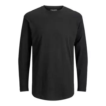 Черная хлопковая рубашка Jack & Jones