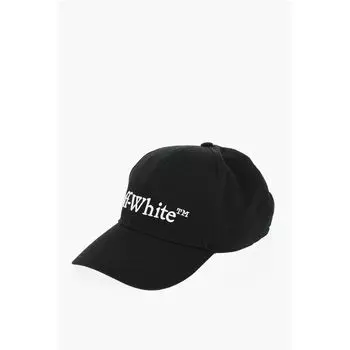 Черная хлопковая шляпа Off-White, Black