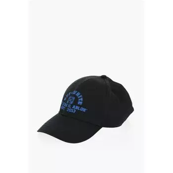 Черная хлопковая шляпа Off-White, Black