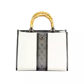 Черная хлопковая сумочка Guess Shoes