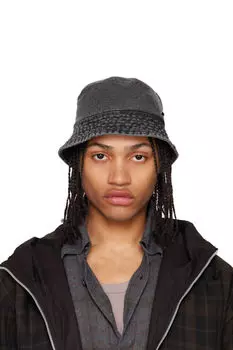 Черная холщовая панама OUR LEGACY