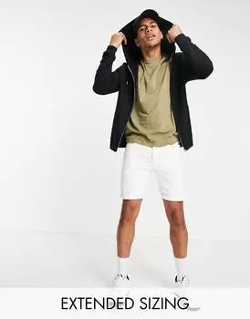Черная худи на молнии ASOS DESIGN - BLACK - BLACK