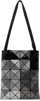 Черная и бронзовая сумка Tres BAO BAO ISSEY MIYAKE, Gunmetal mix