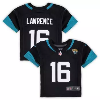 Черная игровая майка Nike Trevor Lawrence для малышей Jacksonville Jaguars Nike