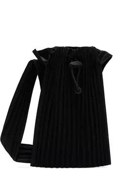 Черная карманная сумка HOMME PLISS ISSEY MIYAKE