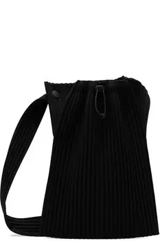 Черная карманная сумка HOMME PLISS ISSEY MIYAKE