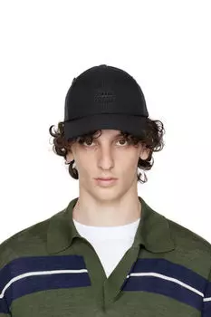 Черная кепка «Ами» AMI Paris